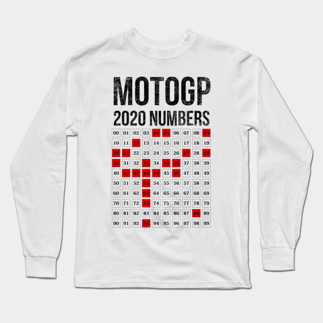 MotoGP 2020 Long Sleeve T-Shirt by Worldengine